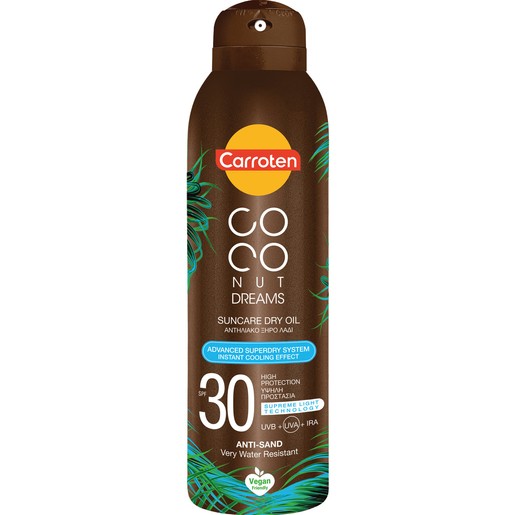 Carroten Coconut Dreams Suncare Dry Oil Spf30, 150ml