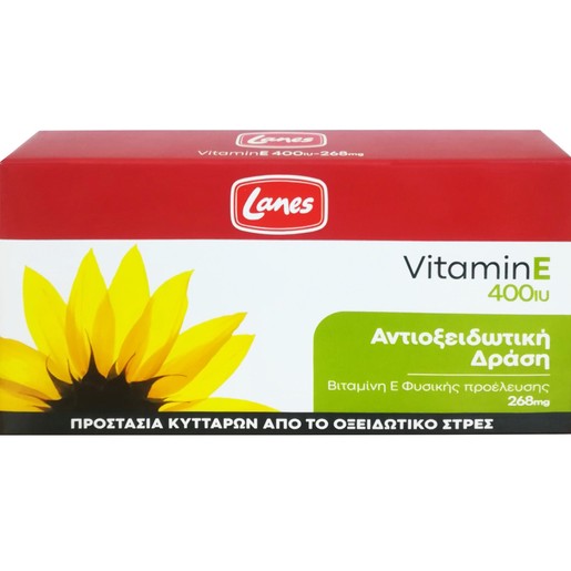 Lanes Vitamin E 400iu, 30caps