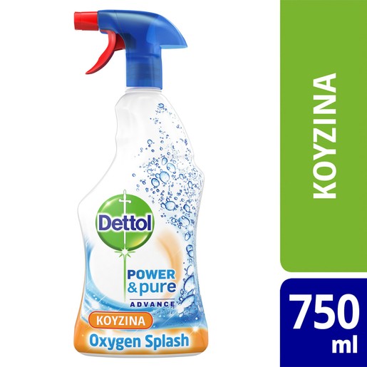 Dettol Power & Pure Oxygen Splash Spray 750ml