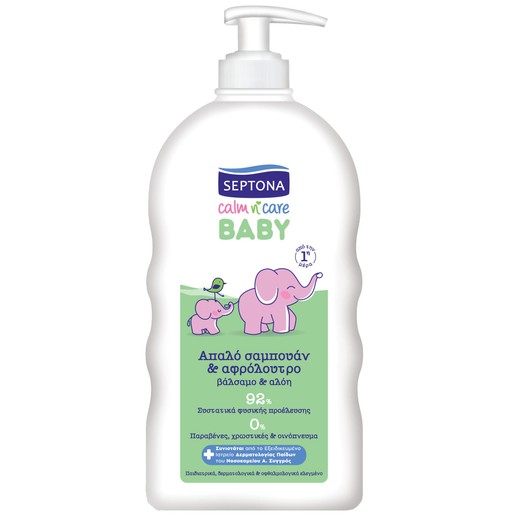 Septona Calm n\' Care Baby Shampoo & Shower Gel with Aloe 500ml