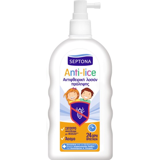 Septona Anti-Lice Αντιφθειρική Λοσιόν Πρόληψης 24ωρης Προστασίας 200ml Septona Anti-Lice Αντιφθειρική Λοσιόν Πρόληψης 24ωρης Προστασίας 200ml