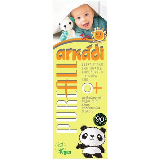 Αρκάδι Pure All Day Baby Shampoo & Body Wash 0+m 750ml Αρκάδι Pure All Day Baby Shampoo & Body Wash 0+m 750ml