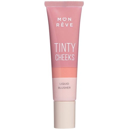 Mon Reve Tinty Cheeks Liquid Blusher for a Healthy, Flushed Look 14ml - 01