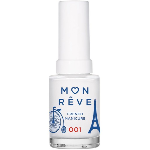 Mon Reve French Manicure Nail Color 13ml - 001 White Tip