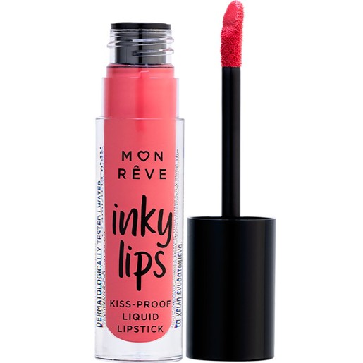Mon Reve Inky Lips Kiss-Proof Liquid Matte Lipstick 4ml - 18