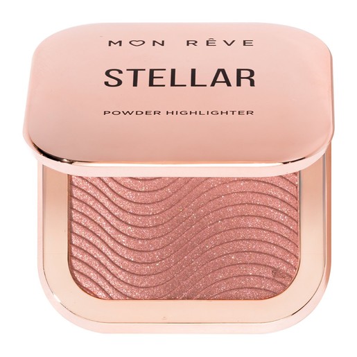 Mon Reve Stellar Powder Highlighter 4g - 04 Rose Gold