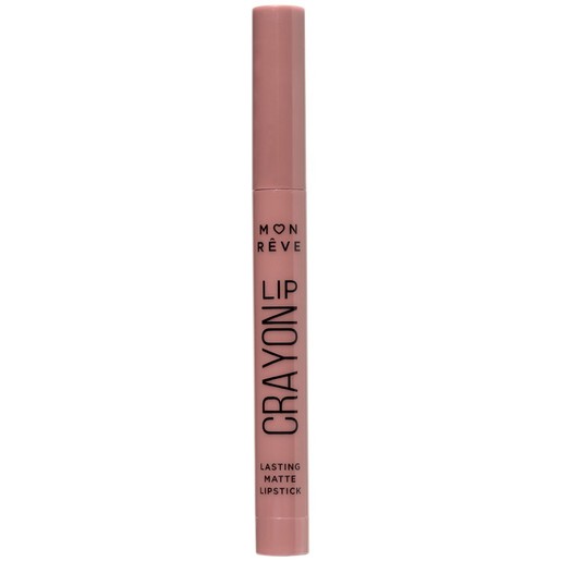 Mon Reve Lip Crayon Lasting Matte Lipstick 25g - 02 Brunt Lilac