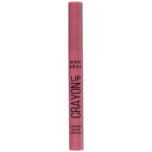 Mon Reve Lip Crayon Lasting Matte Lipstick 25g - 04 Rose