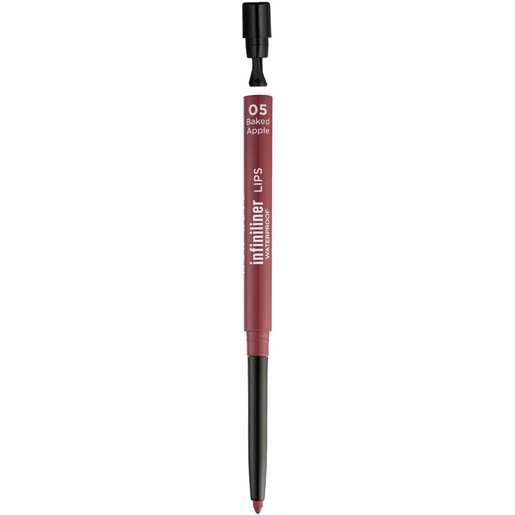 Mon Reve Infiniliner Lips Waterproof Gel Lip Pencil 0.3g - 05 Baked Apple Mon Reve Infiniliner Lips Waterproof Gel Lip Pencil 0.3g - 05 Baked Apple