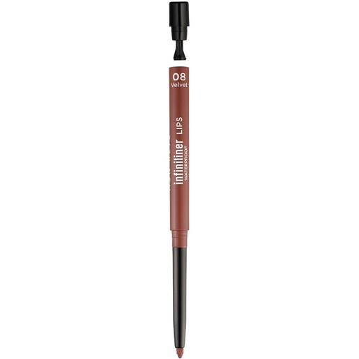 Mon Reve Infiniliner Lips Waterproof Gel Lip Pencil 0.3g - 08 Velvet Mon Reve Infiniliner Lips Waterproof Gel Lip Pencil 0.3g - 08 Velvet