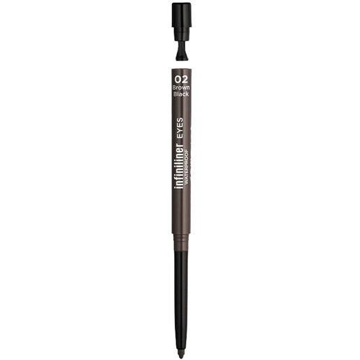 Mon Reve Infiniliner Eyes Waterproof Long-Wear Eye Pencil 0.3g - 02 Brown Black