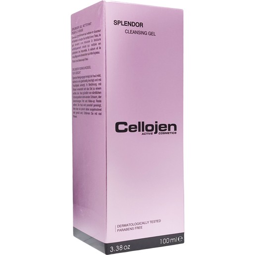 Cellojen Splendor Cleansing gel Αποσυμφορητικό, απαλό καθαριστικό και ενυδατικό τζελ για το πρόσωπο 100ml