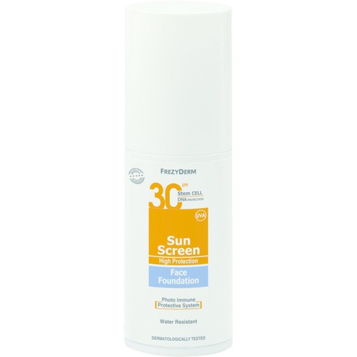 Frezyderm Sun Screen Face Foundation Spf30, 40ml Frezyderm Sun Screen Face Foundation Spf30, 40ml