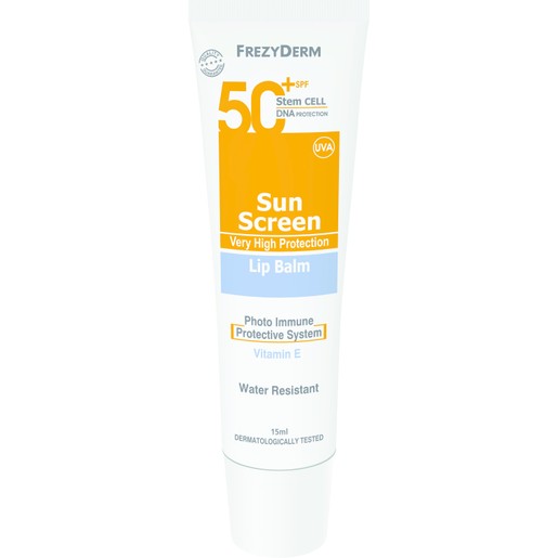 Frezyderm Sun Screen Lip Balm Spf50+, 15ml Frezyderm Sun Screen Lip Balm Spf50+, 15ml