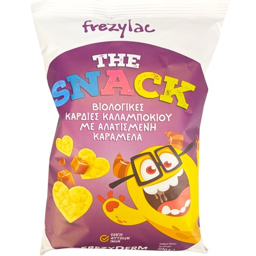 Frezyderm Frezylac The Snack Organic Corn Hearts Salted Caramel 30g