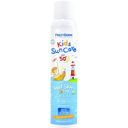 Frezyderm Kids Sun Care Spray Water Skin Spf50+, 200ml Frezyderm Kids Sun Care Spray Water Skin Spf50+, 200ml