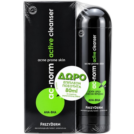 Frezyderm Promo Ac-Norm Active Cleanser 280ml (200ml + 80ml)