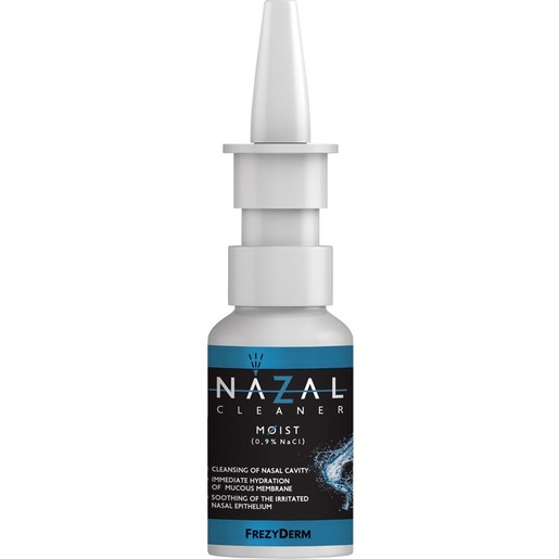 Frezyderm Nazal Cleaner Moist Spray, Καθαρίζει την Ρινική Κοιλότητα, Ενυδατώνει & Καταπραΰνει το Ερεθισμένο Ρινικό Επιθήλιο 30ml
