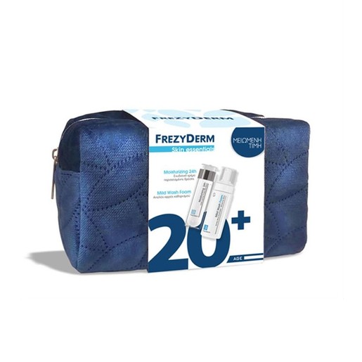 Frezyderm Πακέτο Προσφοράς Moisturizing Plus Cream 20+, 50ml & Mild Wash Foam 150ml & Νεσεσέρ σε Ειδική Τιμή Frezyderm Πακέτο Προσφοράς Moisturizing Plus Cream 20+, 50ml & Mild Wash Foam 150ml & Νεσεσέρ σε Ειδική Τιμή