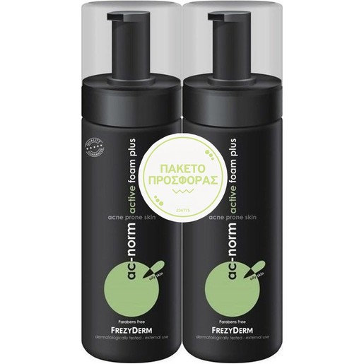 Frezyderm Promo Ac-Norm Active Foam Plus 300ml (2x150ml)