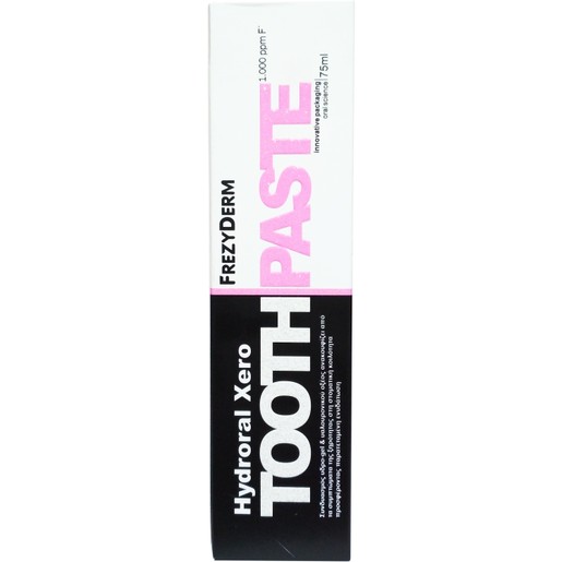 Frezyderm Hydroral Xero Toothpaste 1.000ppm Οδοντόκρεμα για Απαλό Καθαρισμό Δοντιών & Ενυδάτωση του Στοματικού Βλεννογόνου 75ml