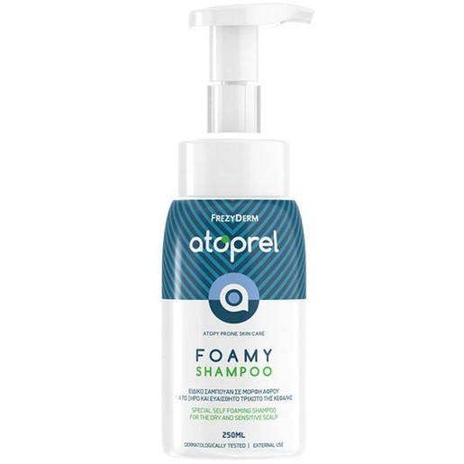 Frezyderm Atoprel Foamy Shampoo for Dry & Sensitive Scalp 250ml