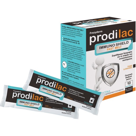 Frezyderm Prodilac Immuno Shield Fast Melt 10 Φακελάκια Frezyderm Prodilac Immuno Shield Fast Melt 10 Φακελάκια