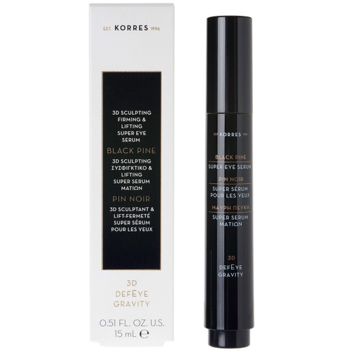 Korres Black Pine 3D Sculpting, Firming & Lifting Super Eye Serum 15ml Korres Black Pine 3D Sculpting, Firming & Lifting Super Eye Serum 15ml