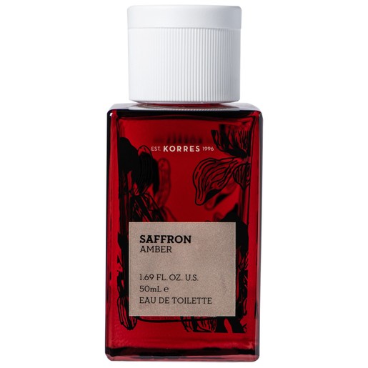 Korres Saffron Amber Eau De Toilette Γυναικείο Άρωμα με Γλυκές, Ζεστές Νότες που Αναδεικνύουν την Θηλυκότητα 50ml Korres Saffron Amber Eau De Toilette Γυναικείο Άρωμα με Γλυκές, Ζεστές Νότες που Αναδεικνύουν την Θηλυκότητα 50ml