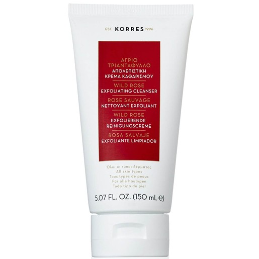 Korres Wild Rose Exfoliating Cleanser 150ml Korres Wild Rose Exfoliating Cleanser 150ml