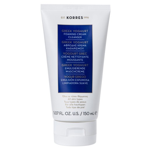 Korres Greek Yoghurt Foaming Cream Cleanser 150ml Korres Greek Yoghurt Foaming Cream Cleanser 150ml