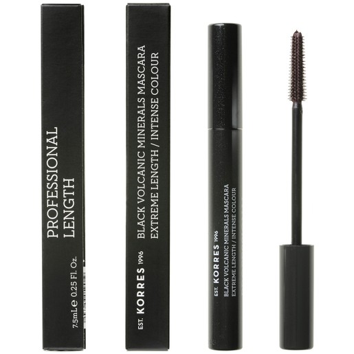 Korres Black Volcanic Minerals Mascara Extreme Length Brown 7.50ml