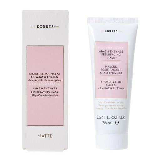 Korres Pomegranate AHAS & Enzymes Resurfacing Mask 75ml Korres Pomegranate AHAS & Enzymes Resurfacing Mask 75ml