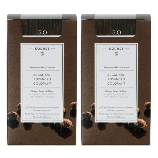 Korres Πακέτο Προσφοράς Argan Oil Advanced Colorant Promo -50% στο Δεύτερο Προϊόν Korres Πακέτο Προσφοράς Argan Oil Advanced Colorant Promo -50% στο Δεύτερο Προϊόν