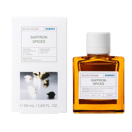 Korres Saffron Spices Eau De Toilette Ανδρικό Άρωμα με Ζεστές Ξυλώδεις Νότες 50ml Korres Saffron Spices Eau De Toilette Ανδρικό Άρωμα με Ζεστές Ξυλώδεις Νότες 50ml