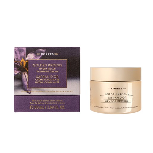 Korres Golden Krocus Hydra Filler Plumping Cream Επανορθωτική Κρέμα Νεότητας Με Εκχύλισμα Κρόκου Κοζάνης 50ml Korres Golden Krocus Hydra Filler Plumping Cream Επανορθωτική Κρέμα Νεότητας Με Εκχύλισμα Κρόκου Κοζάνης 50ml