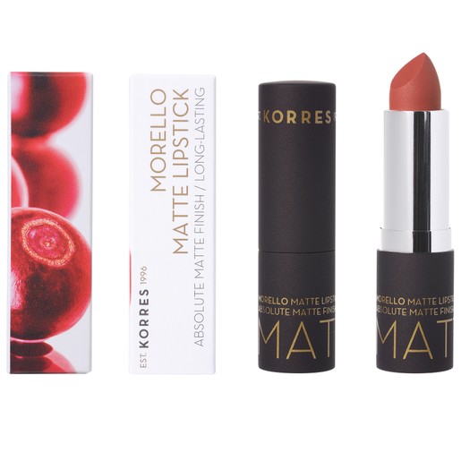Korres Morello Matte Lipstick 3.5g - 34 Cashmere Cream