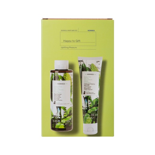 Korres Promo Uplifting Pleasure Mint Tea Showergel 250ml & Mint Tea Body Milk 125ml σε Ειδική Τιμή Korres Promo Uplifting Pleasure Mint Tea Showergel 250ml & Mint Tea Body Milk 125ml σε Ειδική Τιμή