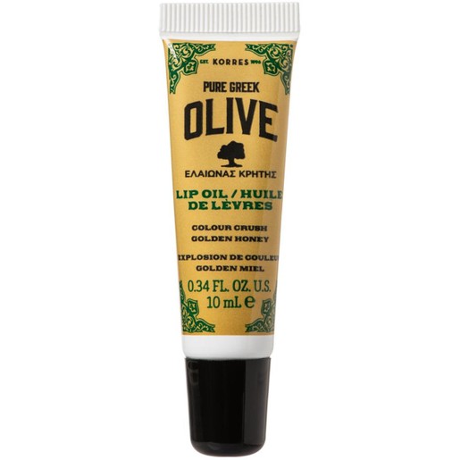 Korres Pure Greek Olive Lip Oil Colour Crush Golden Honey 10ml