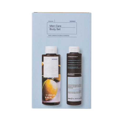 Korres Πακέτο Προσφοράς Basil Lemon Renewing Body Cleanser 250ml & After Save Balsam Calendula Ginseng 200ml Korres Πακέτο Προσφοράς Basil Lemon Renewing Body Cleanser 250ml & After Save Balsam Calendula Ginseng 200ml