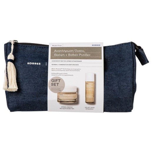 Korres Λευκή Πεύκη Πακέτο Προσφοράς Volumizing Serum in Moisturizer Day Cream 40ml & Deep Wrinkle Plumping & Age Spot Serum 30ml Korres Λευκή Πεύκη Πακέτο Προσφοράς Volumizing Serum in Moisturizer Day Cream 40ml & Deep Wrinkle Plumping & Age Spot Serum 30ml
