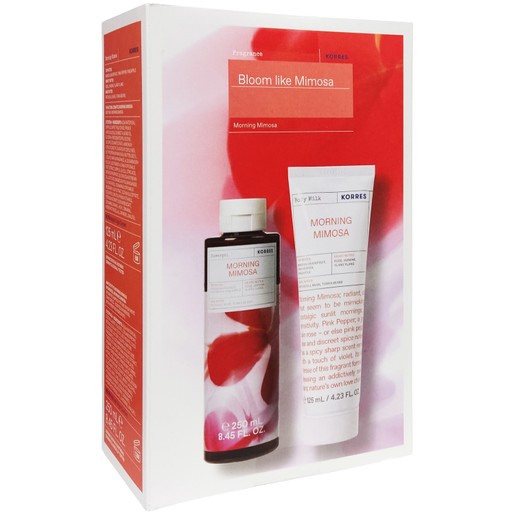 Korres Πακέτο Προσφοράς Bloom Like Mimosa Shower Gel 250ml & Body Milk 125ml Korres Πακέτο Προσφοράς Bloom Like Mimosa Shower Gel 250ml & Body Milk 125ml
