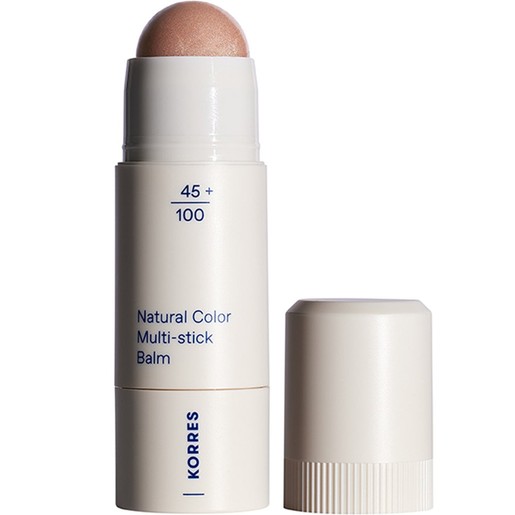 Korres Natural Collor Multi Stick Balm 4,5g - 02 Glass Peach