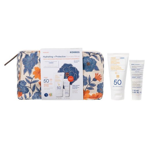 Korres Promo Yoghurt Tinted Sunscreen Face Cream Spf50, 50ml & Δώρο Greek Yoghurt Nourishing Probiotic Gel-Cream 20ml