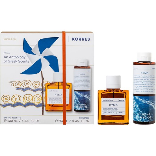 Korres Promo Kyma Eau De Toilette 100ml & Shower Gel 250ml Korres Promo Kyma Eau De Toilette 100ml & Shower Gel 250ml