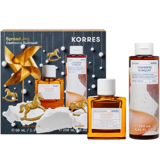 Korres Promo Cashmere Kumquat Eau De Toilette 50ml & Shower Gel 250ml