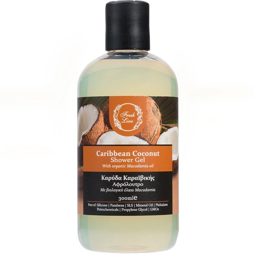 Fresh Line Caribbean Coconut Shower Gel 300ml