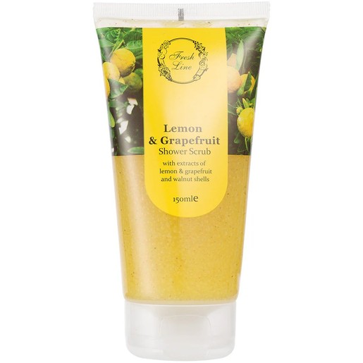 Fresh Line Lemon & Grapefruit Shower Scrub 150ml