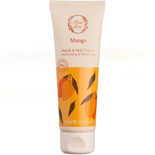Fresh Line Mango Moisturizing & Protecting Hand & Nail Cream 50ml