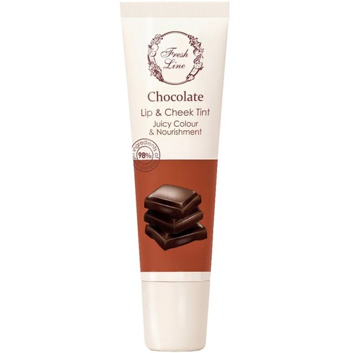 Fresh Line Juicy Colour & Nourishment Chocolate Tint Lip & Cheek Balm 10ml